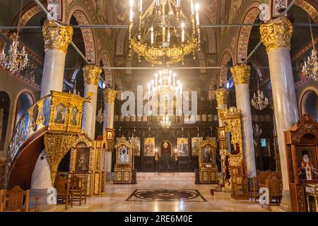 PLOWDIW, BULGARIEN - 29. JULI 2019: Sveta Marina Kirche in Plowdiw, Bulgarien Stockfoto