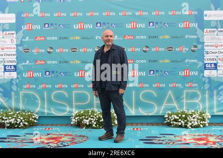 Giffoni Vallepiana, Italien. 25. Juli 2023. Giffoni Vallepiana Giffoni Film Festival 2023 Bruno Oliviero, auf dem Foto: Kredit: Unabhängige Fotoagentur/Alamy Live News Stockfoto