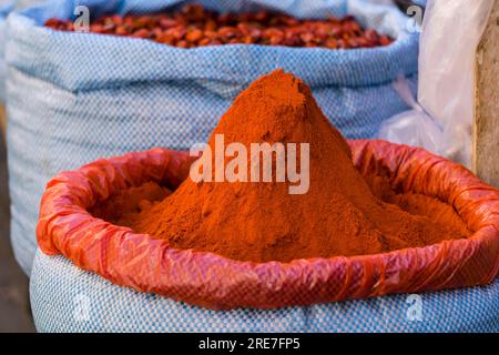 Santiago Atitlan, Mercado, Departamento de Sololá, Guatemala, Mittelamerika Stockfoto