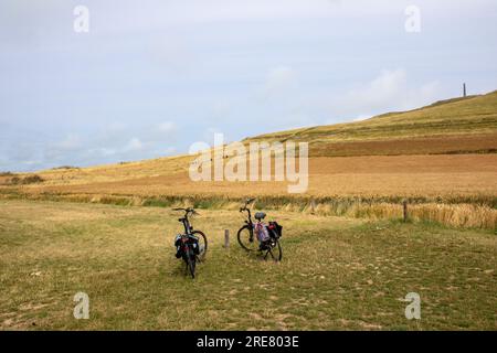 Aussicht, Cap Blanc-nez, Pas de calais, sangatte Stockfoto