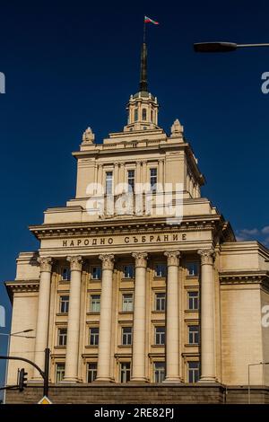 Bürohaus der Nationalversammlung in Sofia, Bulgarien Stockfoto