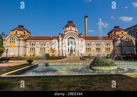 Das historische Museumsgebäude von Sofia in Sofia, Bulgarien Stockfoto