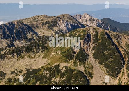 Gipfel des Piringebirges, Bulgarien Stockfoto