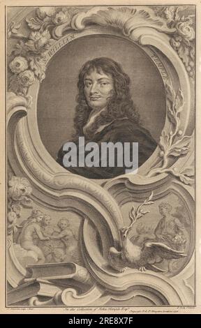 Sir William Temple, erster Baronet 1738 von Jacobus Houbraken Stockfoto