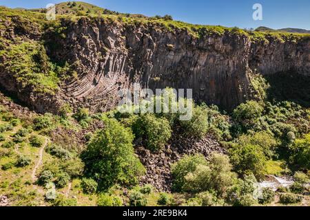 Luftaufnahme der armenischen Sehenswürdigkeiten Stockfoto