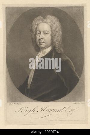 Hugh Howard, Esq. 1737 von John Faber Junior Stockfoto