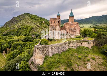 Luftaufnahme der Wahrzeichen von Georgia Stockfoto