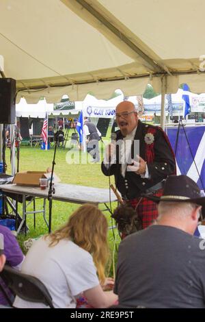 2023 Smoky Mountain Scottish Highland Festival und Spiele Stockfoto