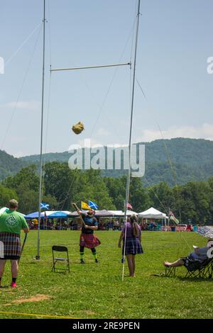 2023 Smoky Mountain Scottish Highland Festival und Spiele Stockfoto