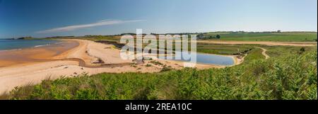 St Mary's Haven an der Embleton Bay nahe Low Newton-by-the-Sea, Northumberland, Großbritannien Stockfoto