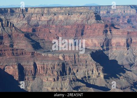 Ein ruhigerer Blick auf den Grand Canyon Stockfoto