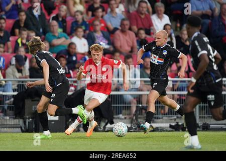 Eindhoven, Niederlande. 26. Juli 2023. EINDHOVEN, NIEDERLANDE - JULI 26: Während des Vorsaison-Freundschaftsspiels zwischen PSV und dem FC Eindhoven im Philips Stadion am 26. Juli 2023 in Eindhoven, Niederlande (Foto von Jeroen Meuwsen/Orange Pictures). Guthaben: Orange Pics BV/Alamy Live News Stockfoto