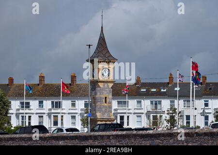 Exmouth in Devon Stockfoto
