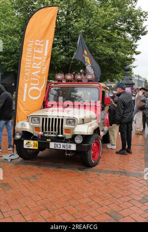 Derby Dinosaurs - Cathedral Quarter 2023 Stockfoto