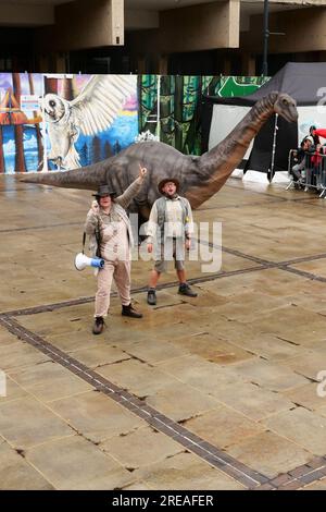 Derby Dinosaurs - Cathedral Quarter 2023 Stockfoto