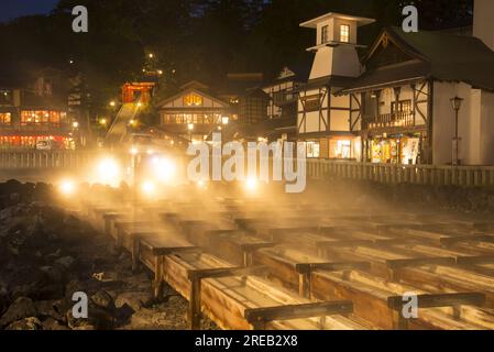 Kusatsu Onsen Stockfoto