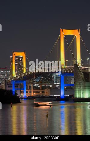 Regenbogen-Brücke Stockfoto