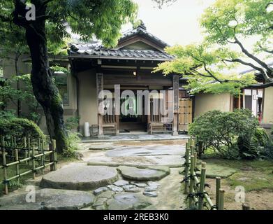 Ruinen von Naga-machi Buke Yashiki Stockfoto