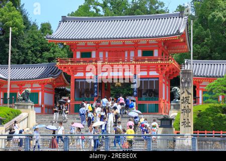 Yasaka-Schrein des Sommers Stockfoto