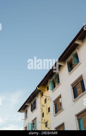 Georgetown altes Wohnhaus in Penang, Malaysia Stockfoto