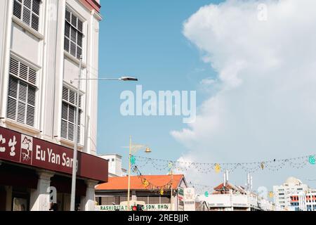 Penang, Malaysia - 5. Juli 2023 : Georgetown Old Street Building Stockfoto