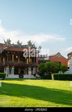 Penang, Malaysia - 5. Juli 2023 : Georgetown Cheah Kongsi Tempel Stockfoto