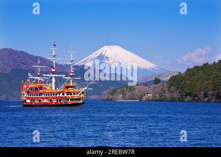 Lake Ashi Stockfoto