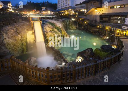 Kusatsu Onsen Stockfoto