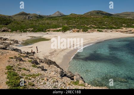 cala de Sa Font Salada, Arta, Mallorca, Balearen, Spanien Stockfoto