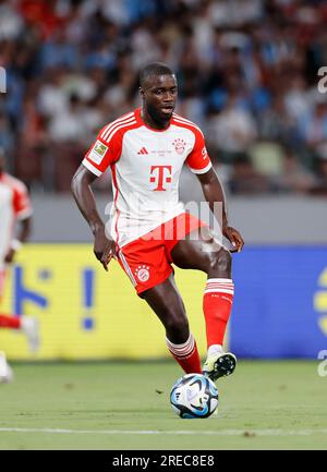 Nationalstadion, Tokio, Japan. 26. Juli 2023. Dayot Upamecano (Bayern), 26. Juli 2023 - Fußball/Fußball : Freundschaftsspiel zwischen dem FC Bayern München 1-2 Manchester City im Nationalstadion Tokio, Japan. Kredit: AFLO/Alamy Live News Stockfoto