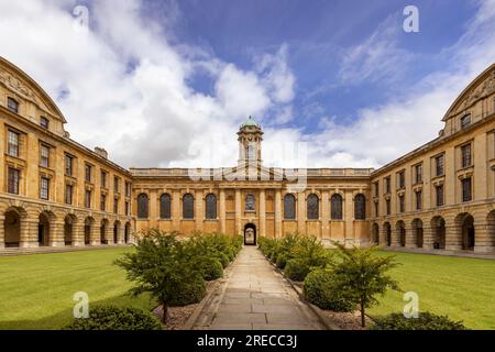 Queen's College, Teil der University of Oxford, Oxfordshire, England Stockfoto