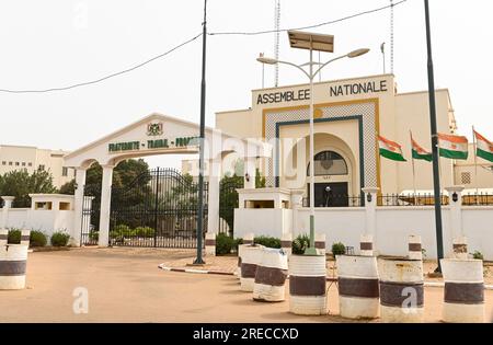 NIGER, Niamey, Nationalversammlung/Nationalversammlung Stockfoto