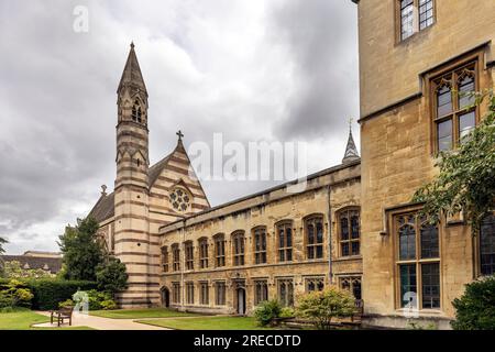 Balliol College Chapel, Oxford University, Oxfordshire, england, Großbritannien Stockfoto