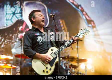 James Dean Bradfield - Manische Straßenprediger Stockfoto