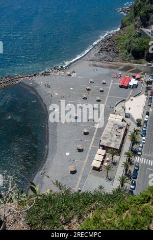 Ponta do Sol an der Südküste Madeiras genießt die meisten Sonnenstrahlen. Stockfoto