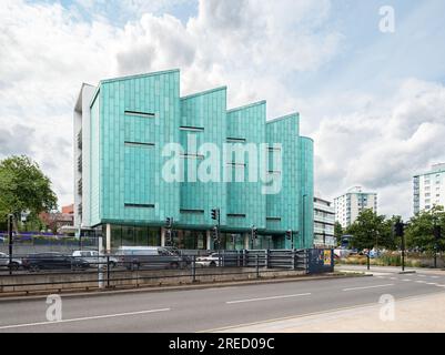 Sheffield, England - Information Commons Library Building von RMJM Stockfoto