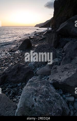 Ponta do Sol an der Südküste Madeiras genießt die meisten Sonnenstrahlen. Stockfoto