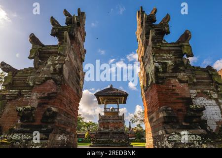 Pura Taman Ayun, ein balinesischer Tempel und Garten im Unterbezirk Mengwi in Badung Regency, Bali, Indonesien. Stockfoto