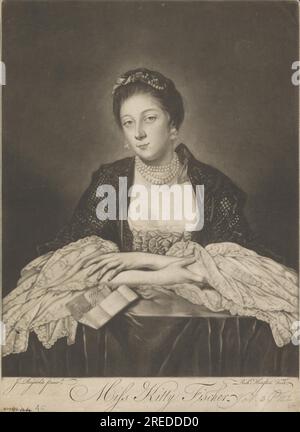 Miss Kitty Fisher 1759 von Richard Houston Stockfoto