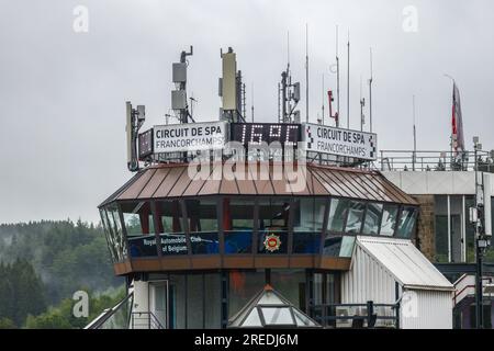 Spa, Belgien. 27. Juli 2023. F1 Grand Prix von Belgien auf dem Circuit de Spa-Francorchamps am 27. Juli 2023 in Spa, Belgien. (Kreditbild: © Beata Zawrzel/ZUMA Press Wire) NUR REDAKTIONELLE VERWENDUNG! Nicht für den kommerziellen GEBRAUCH! Stockfoto