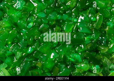 Chicago Style Neon Pickle Relish in a Bowl Stockfoto