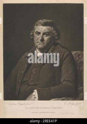 Reverend Thomas Warton 1786 von Charles Howard Hodges Stockfoto