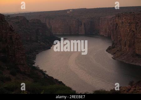 Gandikota Grand Canyon of India Tourismus Ort in Kadadapa, Andhra pradesh Stockfoto