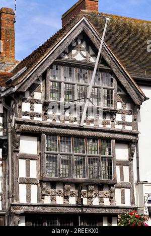 Harvard House Stratford Upon Avon, England, Großbritannien Stockfoto