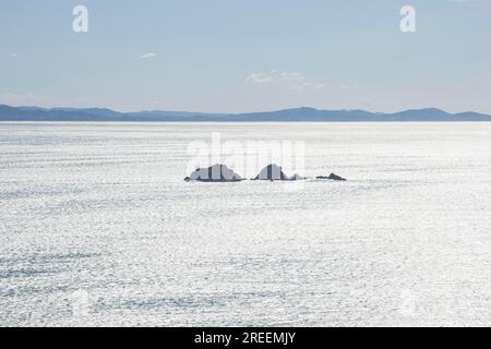 Klippen von Cape Byron, Byron Bay, Queensland, Australien Stockfoto