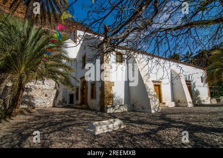 Historische Kirche. Ciudad Velha. Cidade Velha. Santiago. Cabo Verde. Afrika Stockfoto