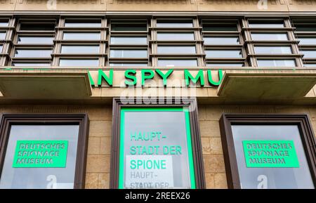 Deutsches Spionagemuseum, Leipziger Platz, Berlin, Deutschland Stockfoto