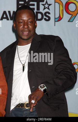 Bobby Brown im Pressesaal bei DEN BET Awards 2009 im Shrine Auditorium in Los Angeles, Kalifornien, am 28. Juni 2009 ©2008 Kathy Hutchins / Hutchins Photo Stockfoto