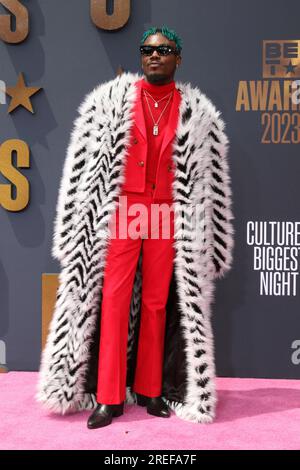 2023 BET Awards Ankunft im Microsoft Theater am 25. Juni 2023 in Los Angeles, CA mit: Camidoh wo: Los Angeles, Kalifornien, USA Wenn: 25. Juni 2023 Guthaben: Nicky Nelson/WENN Stockfoto