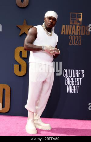 2023 WETTPREISE Ankunft am Microsoft Theater am 25. Juni 2023 in Los Angeles, CA mit DaBaby, wo: Los Angeles, Kalifornien, USA, wenn: 25. Juni 2023 Guthaben: Nicky Nelson/WENN Stockfoto